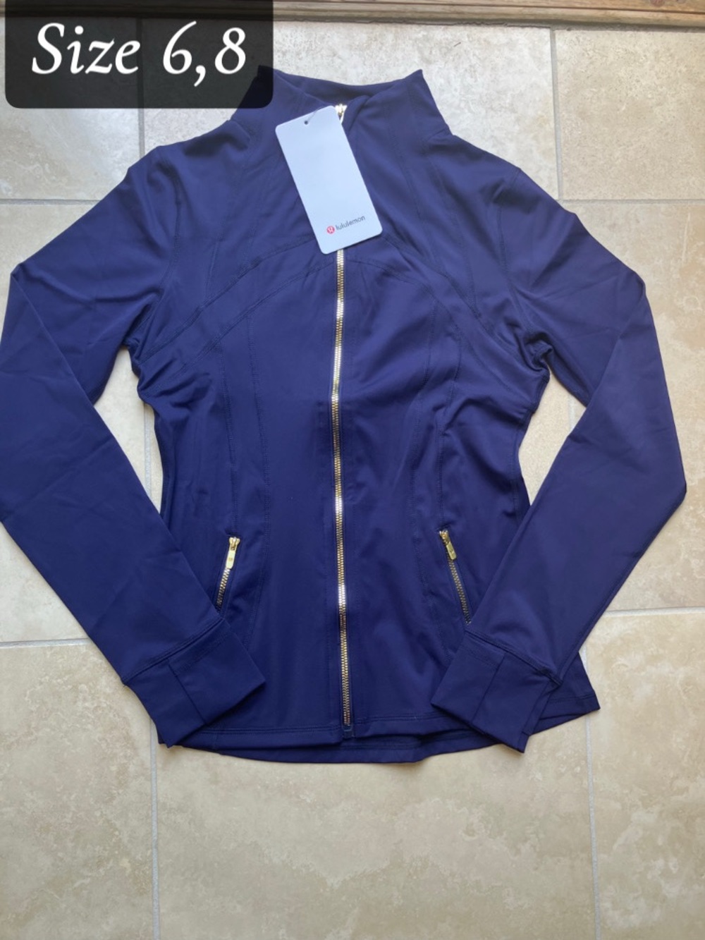 lululemon Define jacket navy zipup